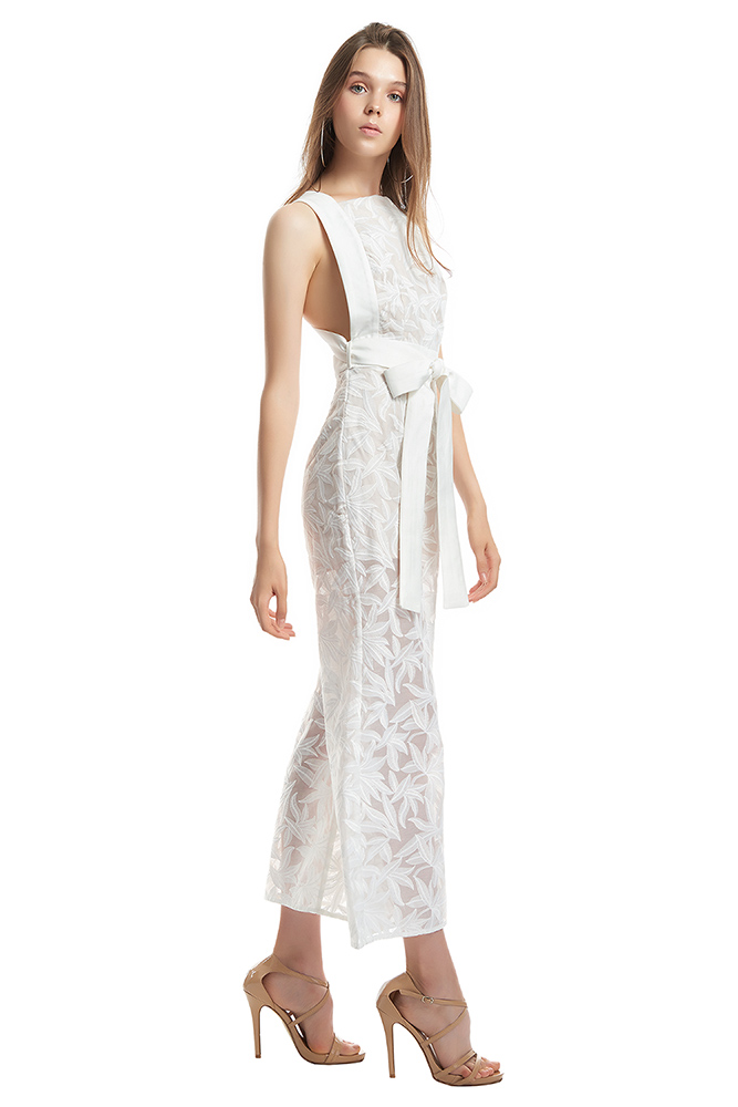 side view of the dress